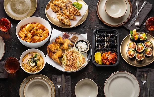 A table of favorites at The Corner