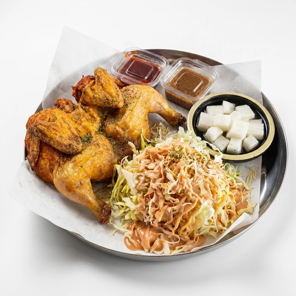 Old School Whole Chicken 옛날통닭