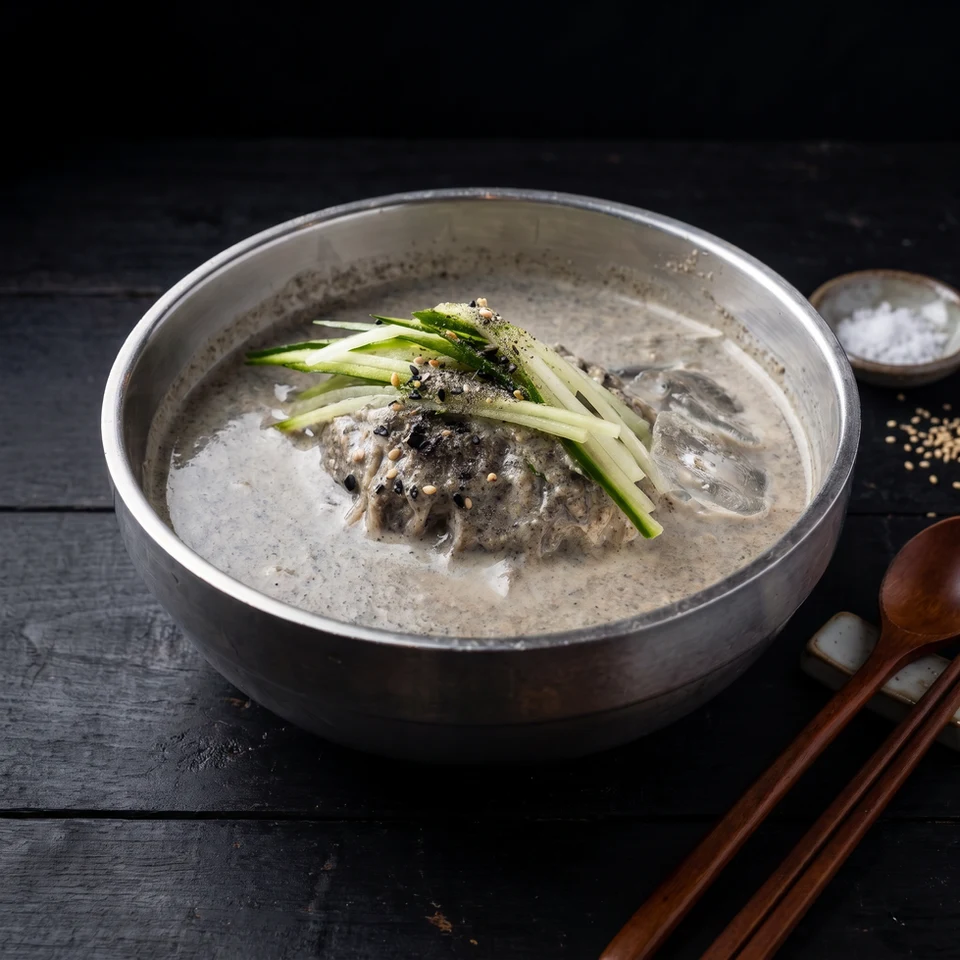Black soybean cold noodles